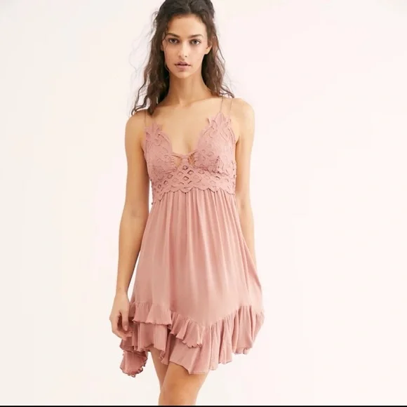 chinese dress ladies Free People Black Adella Slip Maxi Dress main image 1